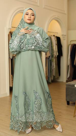 Abaya Lace Design