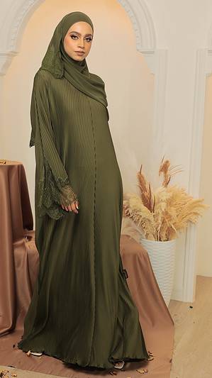 Abaya Pleated Design